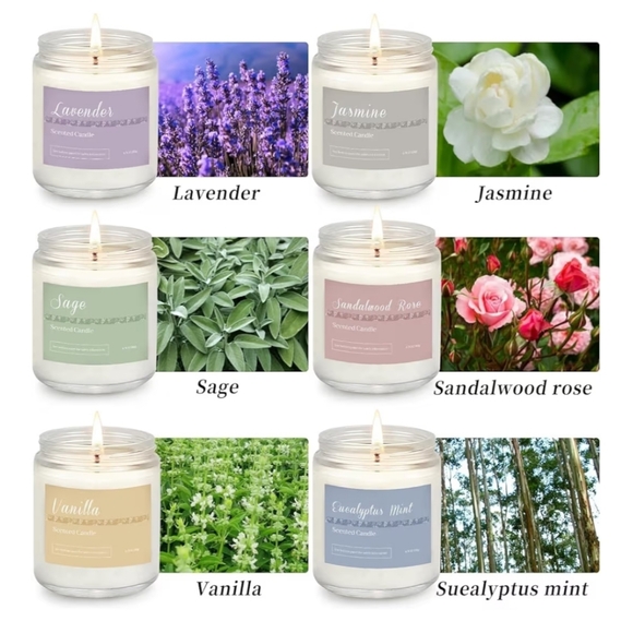 Scented Soy Candle - Picture 4 of 5